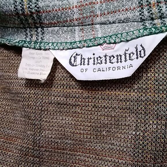 Vintage Christenfeld Of California Stripes Skirt Size M - Picture 7 of 9